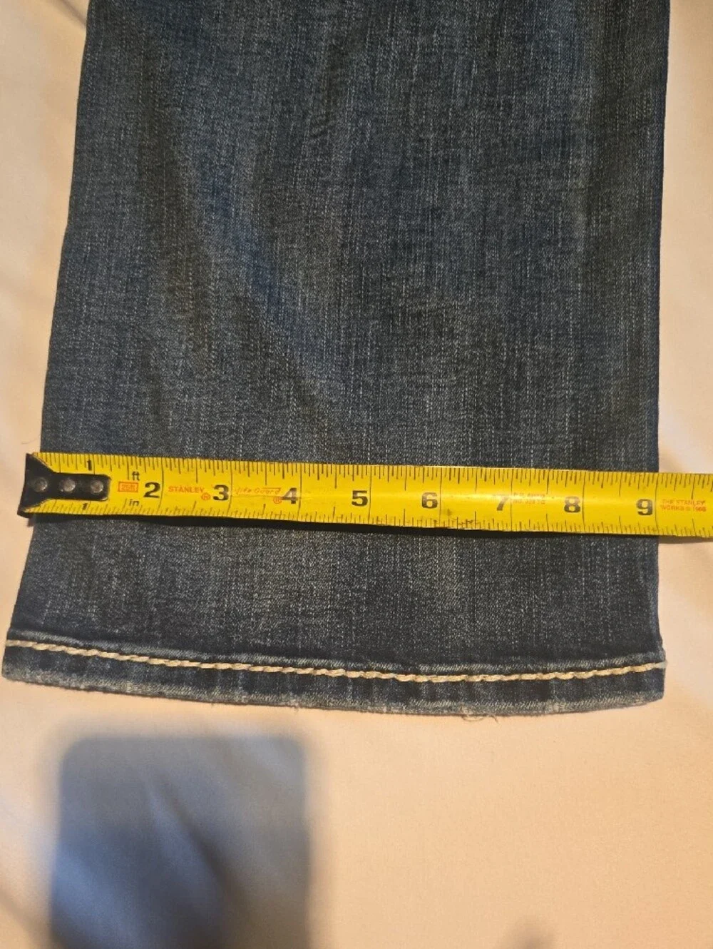 Rock Revival Men’s Dark Indigo Relaxed Straight Jeans